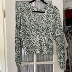 Green blouse from Abercrombie